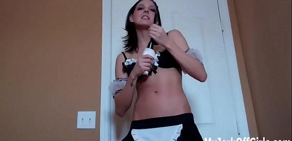  Pump your cum right into my mouth JOI
